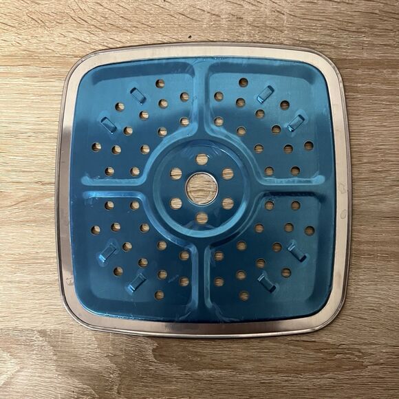 All in One Pan Copper Chef Pan 9.5-Inch Nonstick Deep Square Induction Frying - Picture 6 of 13